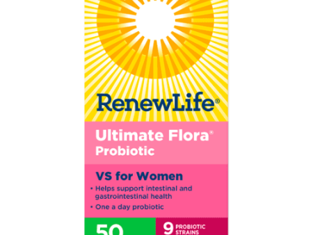 Renew life - ultimate flora women s extra care 50 billion For Sale