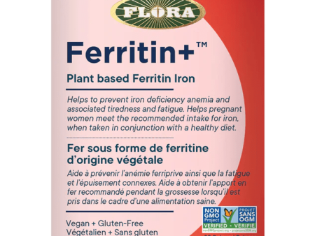 Flora - ferritin(+) plant based ferritin iron - 30 vcaps For Cheap