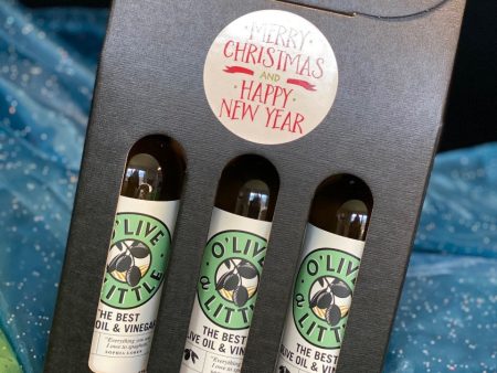 Three Bottle Holiday Gift Set - Greek Flavors For Cheap