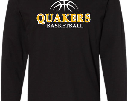 2022 QVMS GIRLS BASKETBALL FINE COTTON JERSEY YOUTH & ADULT LONG SLEEVE TEE Discount