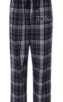 QVSA SWIMMING & DIVING: YOUTH & ADULT PLAID FLANNEL PANTS WITH POCKETS Online Sale