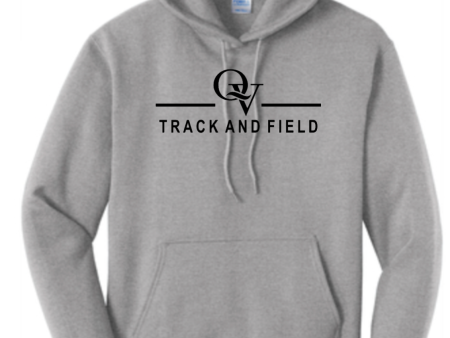 QUAKER VALLEY TRACK & FIELD YOUTH & ADULT HOODED SWEATSHIRT For Sale