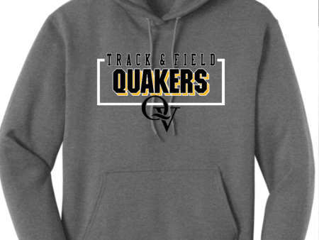 2023 FUNDRAISER - QUAKER VALLEY TRACK AND FIELD YOUTH & ADULT HOODED SWEATSHIRT Online now