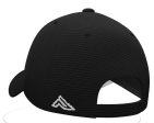 QUAKER VALLEY PACIFIC HEADWEAR BRAND ADULT SIZE PERFORMANCE MATERIAL HAT - BLACK Sale