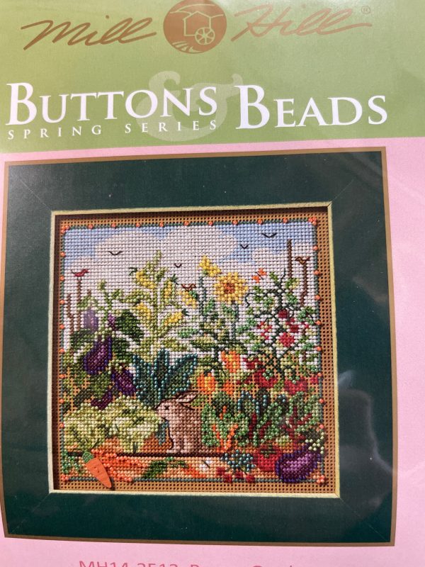 Bunny Garden Buttons and Beads Kit Hot on Sale