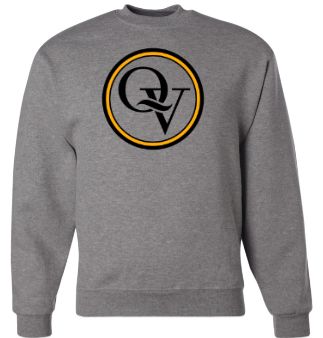 QUAKER VALLEY YOUTH & ADULT CREW NECK SWEATSHIRT - GREY Hot on Sale