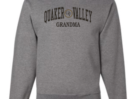 QUAKER VALLEY FAMILY GEAR ADULT CREW NECK SWEATSHIRT - GRANDMA Online