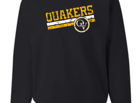 QUAKER VALLEY VINTAGE DESIGN YOUTH & ADULT CREW NECK SWEATSHIRT Online now