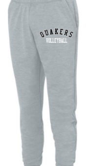 QUAKER VALLEY VOLLEYBALL YOUTH & ADULT UNISEX FLEECE JOGGERS Online