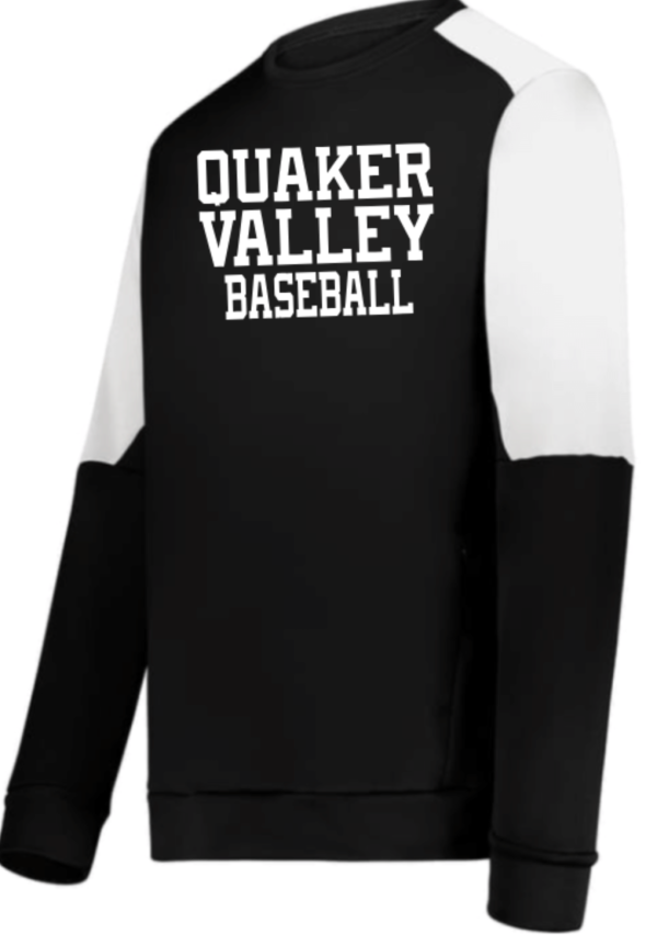 HOLIDAY FUNDRAISER - QUAKER VALLEY BASEBALL - HOLLOWAY MOMENTUM TEAM CREWNECK SWEATSHIRT Online now