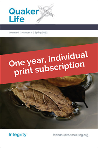 Quaker Life: one year, individual, print subscription Online Sale