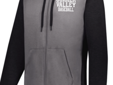 HOLIDAY FUNDRAISER - QUAKER VALLEY BASEBALL - HOLLOWAY THREE SEASON HOODED FULLZIP SWEATSHIRT For Discount