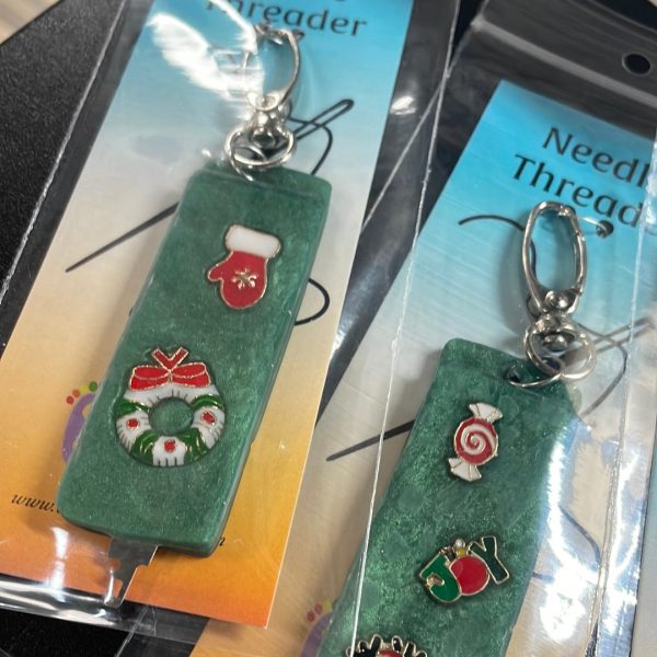 Christmas Resin Needle Threader Fashion