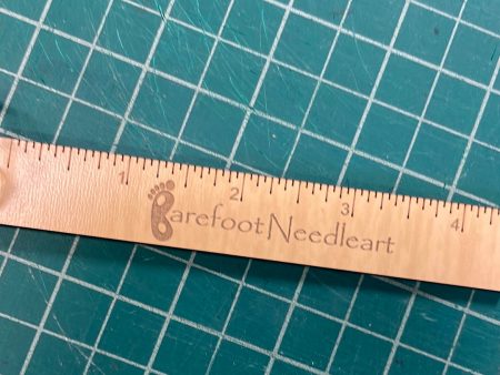 Barefoot Needleart Ruler For Sale