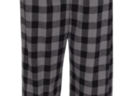 *FUNDRAISER* QUAKER VALLEY HIGH SCHOOL CROSS COUNTRY ADULT PLAID FLANNEL PANTS WITH POCKETS on Sale