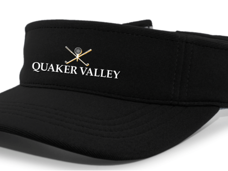 24 GOLF FUNDRAISER - QUAKER VALLEY GOLF -  EMBROIDERED PERFORMANCE VISOR Fashion